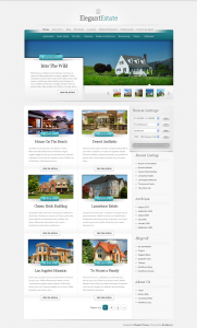 Real estate wordpress theme