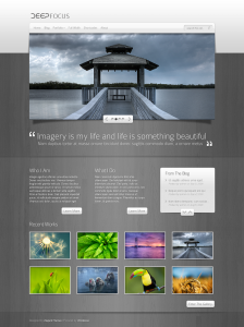 Photography wordpress theme