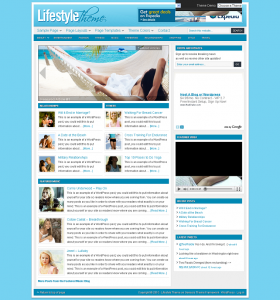 Studiopress wordpress theme - Lifestyle