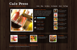 Cafe Press WordPress premium theme