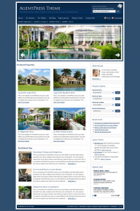 Real estate wordpress theme from studiopress