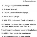 First 10 things to do immediately after you install wordpress