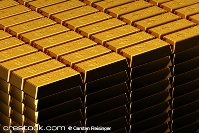 A pile of nice shiny gold bars